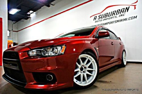 2008 mitsubishi evolution gsr manual 18&#034; wheels performance upgrades cln carfax