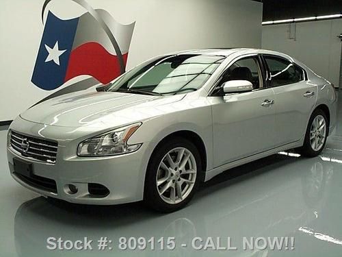 2010 nissan maxima 3.5 sv heated leather sunroof 29k mi texas direct auto