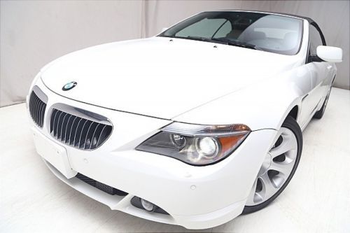 We finance! 2007 bmw 650i 6-speed convertible rwd power top navigation