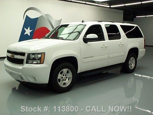 2014 chevy suburban lt 4x4 leather sunroof dual dvd 21k texas direct auto