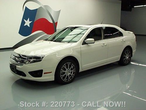 2010 ford fusion se 3.0l v6 auto sunroof alloy wheels texas direct auto