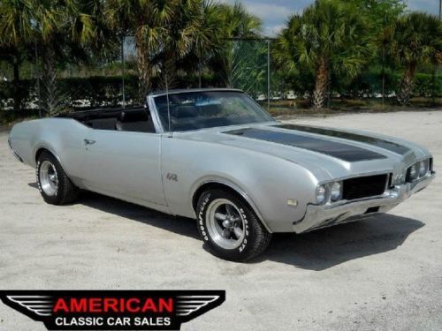Convertible olds 442 not a clone matching #&#039;s excellent shape no rust in florida