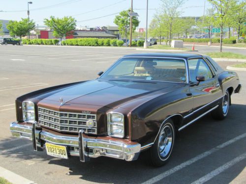 1977 chevrolet monte carlo - like new! one owner, all original, always garaged!