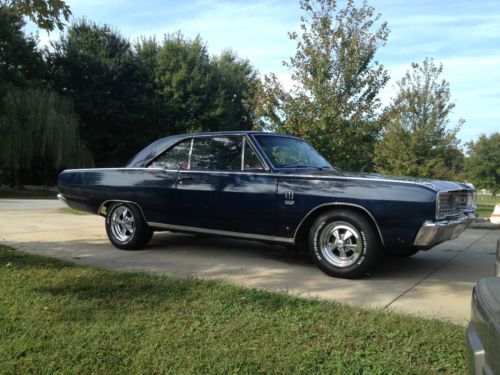 1967 dodge dart gts hardtop 2-door 6.3l