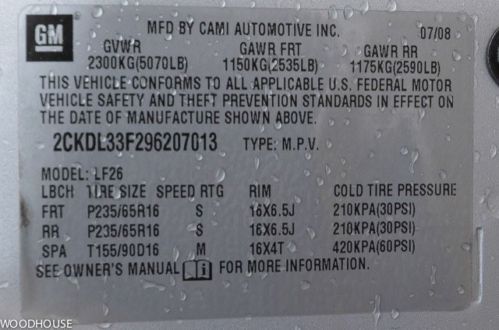 SUV 3.4L CD Traction Control Stability Control Front Wheel Drive Power Steering, image 44