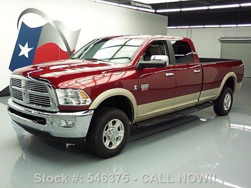 2011 dodge ram 3500 laramie crew 4x4 diesel vent seats! texas direct auto