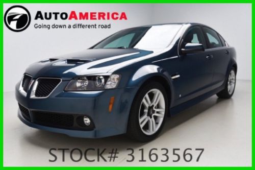 We finance! 26365 miles 2009 pontiac g8 3.6l v6 24v onstar