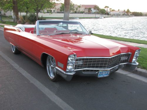 1967 cadillac coupe deville convertible , custom, loaded