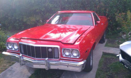 1976 ford ranchero gt standard cab pickup 2-door 7.5l