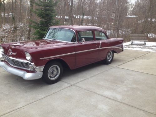 1956 chevrolet 150 327 chevrolet v8, muncie 4-speed - driver quality hot rod