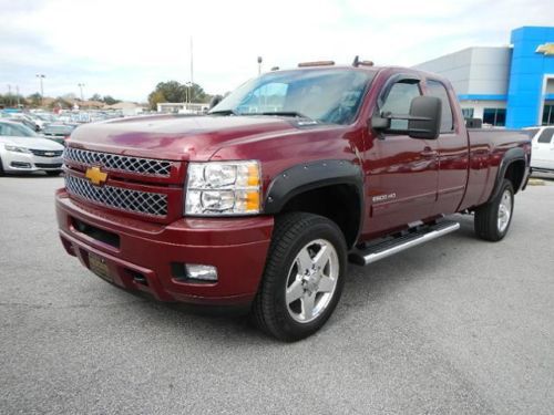 2013 chevy silverado 2500 ltz 4x4 bi-fuel ext cab long bed 650 mile total range