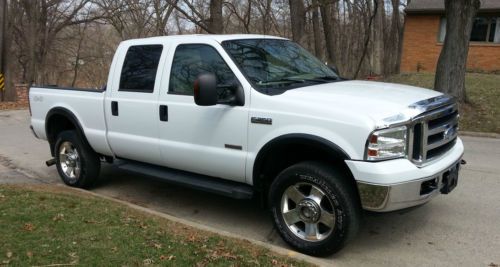 2006 ford f-350 super duty lariat crew cab pickup 4-door 6.0l