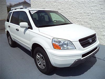 Honda pilot exl/res awd 4 dr suv automatic gasoline 3.5l v6 pfi sohc white
