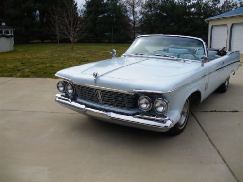 1963 chrysler imperial convertible 2-door 6.7l