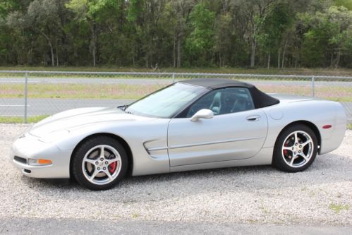 2004 chevrolet corvette convertible ls1 383 supercharged 57k miles 6 speed borla