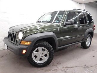 2007 jeep liberty 3.7l sport 4x4 clean carfax we finance!!