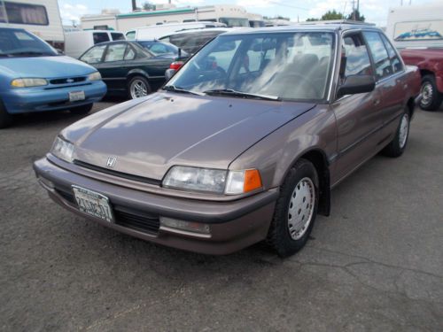 1990 honda civic no reserve