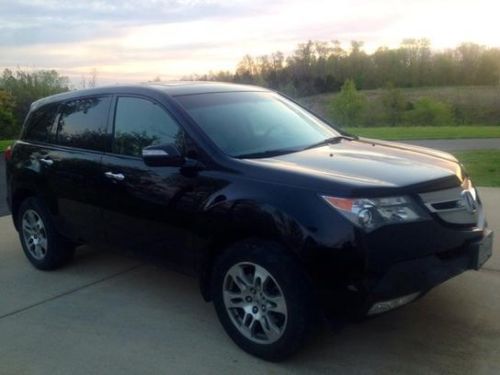 2009 acura mdx suv navigation htd leather sunroof camera