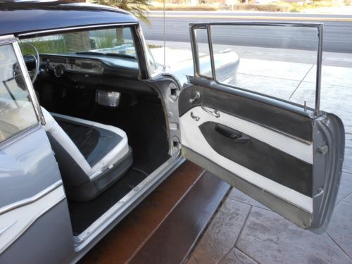 NO RESERVE!! 1957 PONTIAC SUPER CHIEF 2DR HT NASCAR HOT STREET RAT ROD BARN 1958, image 15