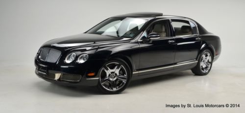 2008 bentley continental flying spur beluga portland 2 -tone 4 place seating a1!