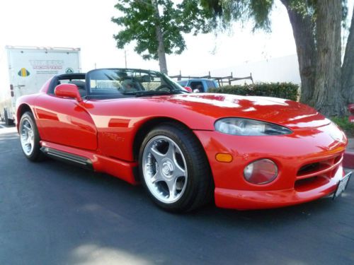 1994 dodge viper base convertible 2-door 8.0l