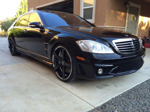 2008 mercedes benz s63 low miles, enthusiast owned and cared for loaded car