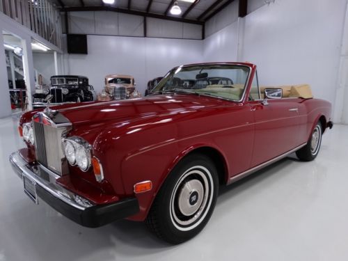 1983 rolls-royce corniche convertible, 23,886 original miles!