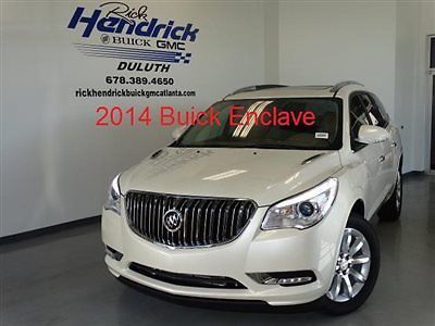 Brand new 2014 buick enclave, white diamond, leather package, make an offer!!