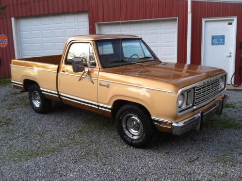 1978 dodge adventurer se pick up d100