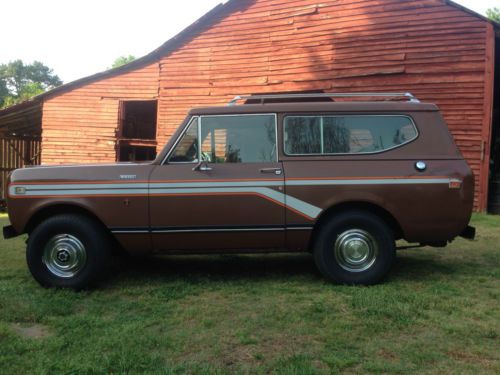 1980 international scout ii turbo diesel 4x4