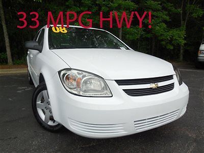 Chevrolet cobalt ls 4 dr sedan automatic gasoline 2.2l l4 mpi dohc summit white