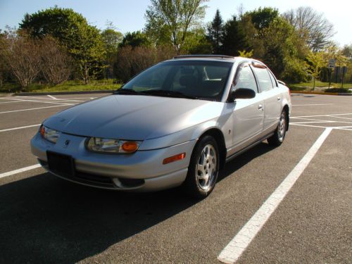 2002 saturn sl2 base sedan 4-door 1.9l one owner, non smoker low miles.