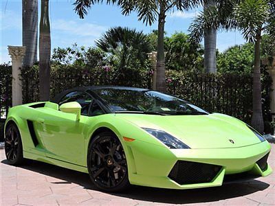 2010 lamborghini gallardo lp560-4 - rare color - pristine condition - like new