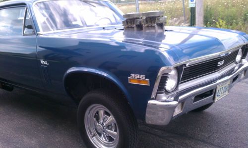 1970 Chevrolet Nova SS 396/375hp Gasser since new ZL-1 engine COPO Yenko, image 18