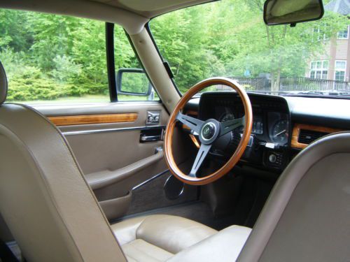 1987 GOLD METALLIC JAGUAR XJ-SC Cabriolet (T-TOP) - RARE MODEL, US $10,000.00, image 11