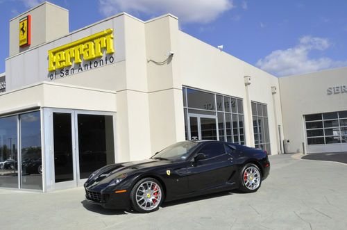 2010 ferrari 599 gtb fiorano coupe v12 2dr nero scuderia