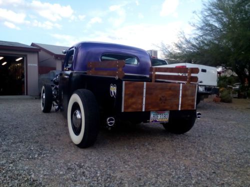 1949 FORD SHOP TRUCK RAT ROD HOT ROD TWIN TURBO, image 5