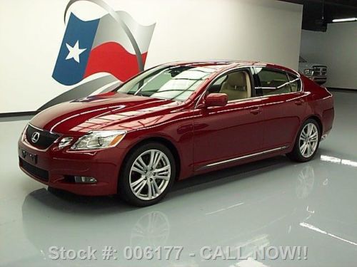 2007 lexus gs450h hybrid sunroof nav rearview cam 74k texas direct auto