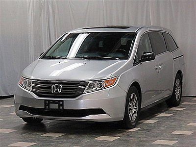 2011 honda odyssey ex-l 35k warranty leather camera sunroof loaded