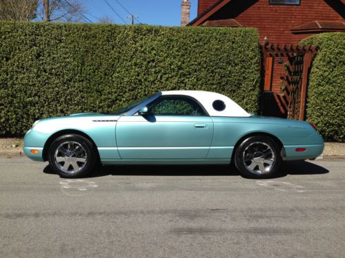 2002 ford thunderbird convertible