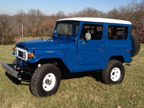 1978 toyota land cruiser fj40, complete restoration, amazing condition, 2f