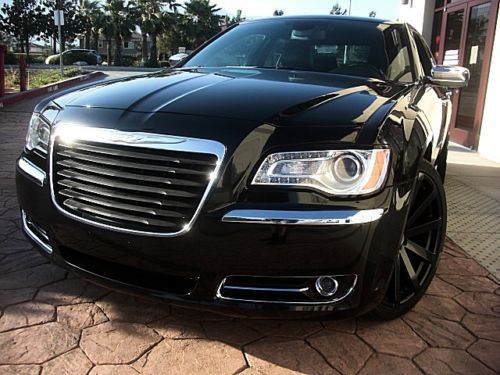 2011 chrysler 300c hemi 5.7 liter 360hp 22&#034; wheels &amp; tires rims custom grille11