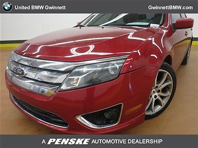 4dr sdn se fwd low miles sedan automatic gasoline 2.5l 4 cyl red