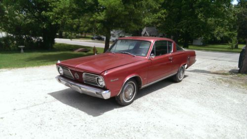 1966 plymouth barracuda base 4.5l street machine hot rat rod