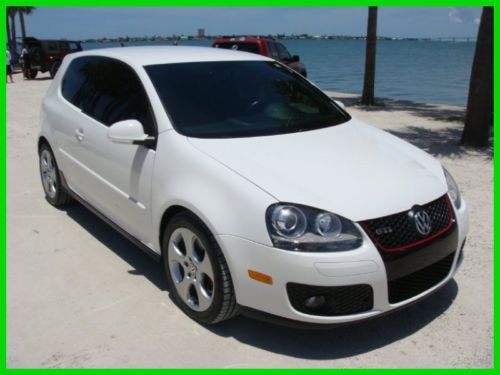 2009 volkswagen gti stunning white automatic 50k miles