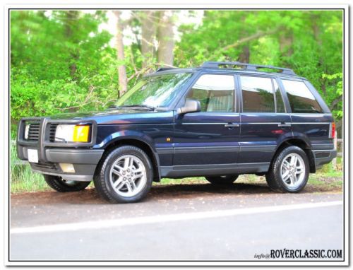 2000 land rover range rover se ... 68,291 original miles ... florida car