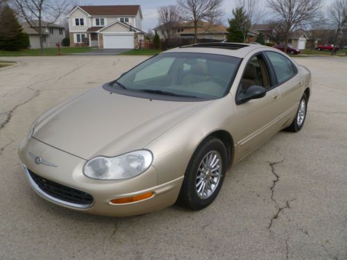 2001 chrysler concorde lxi 3.2l v6 4 door sedan champagne