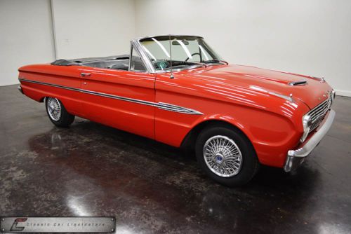 1963 ford falcon convertible 170 6 cylinder 3 speed