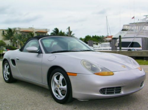 Low miles!! clean history! porsche boxster! lthr! 17&#034; whls! pwr top! call now!!