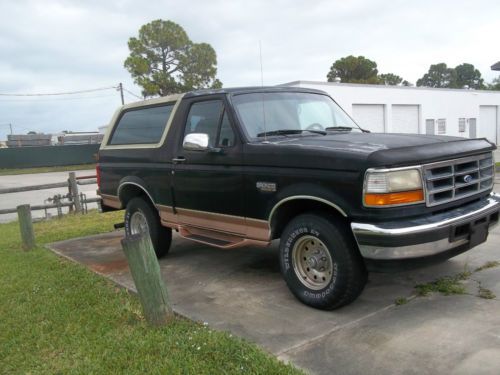 1995 ford bronco 5.8 automatic 4x4